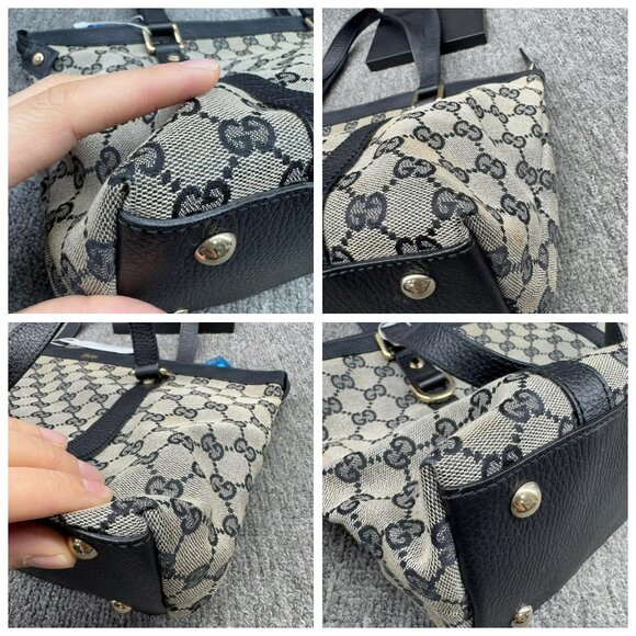 Gucci GG Leather Tote Bag 260-020525 - Picture 11 of 14